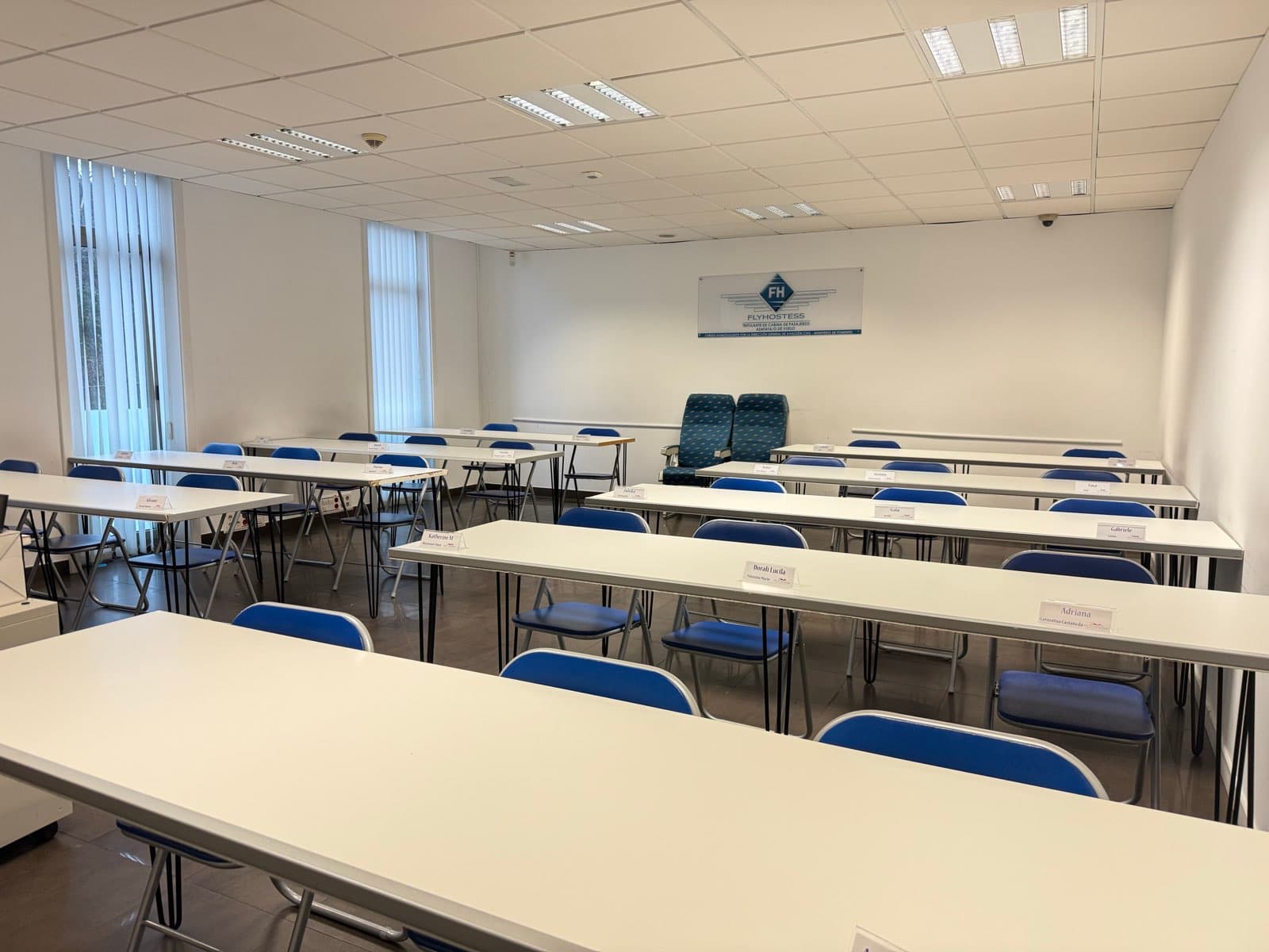 Flugbegleiter-Ausbildung: Einrichtungen