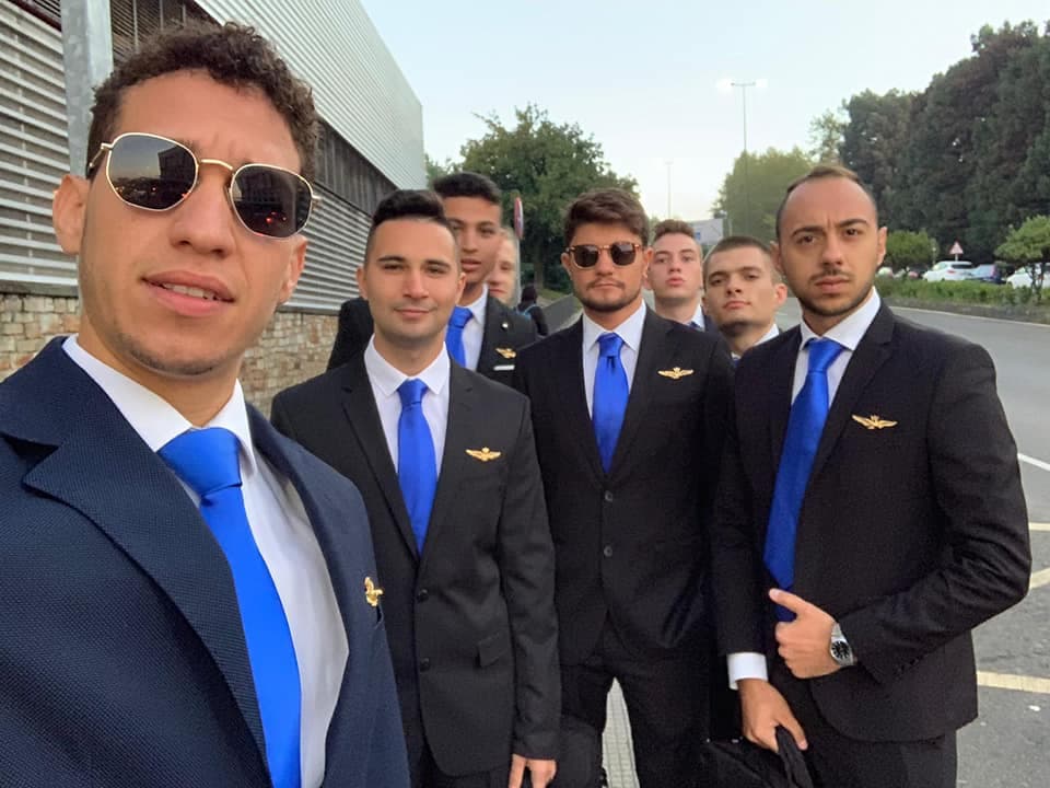Profly Academy male graduates in uniform