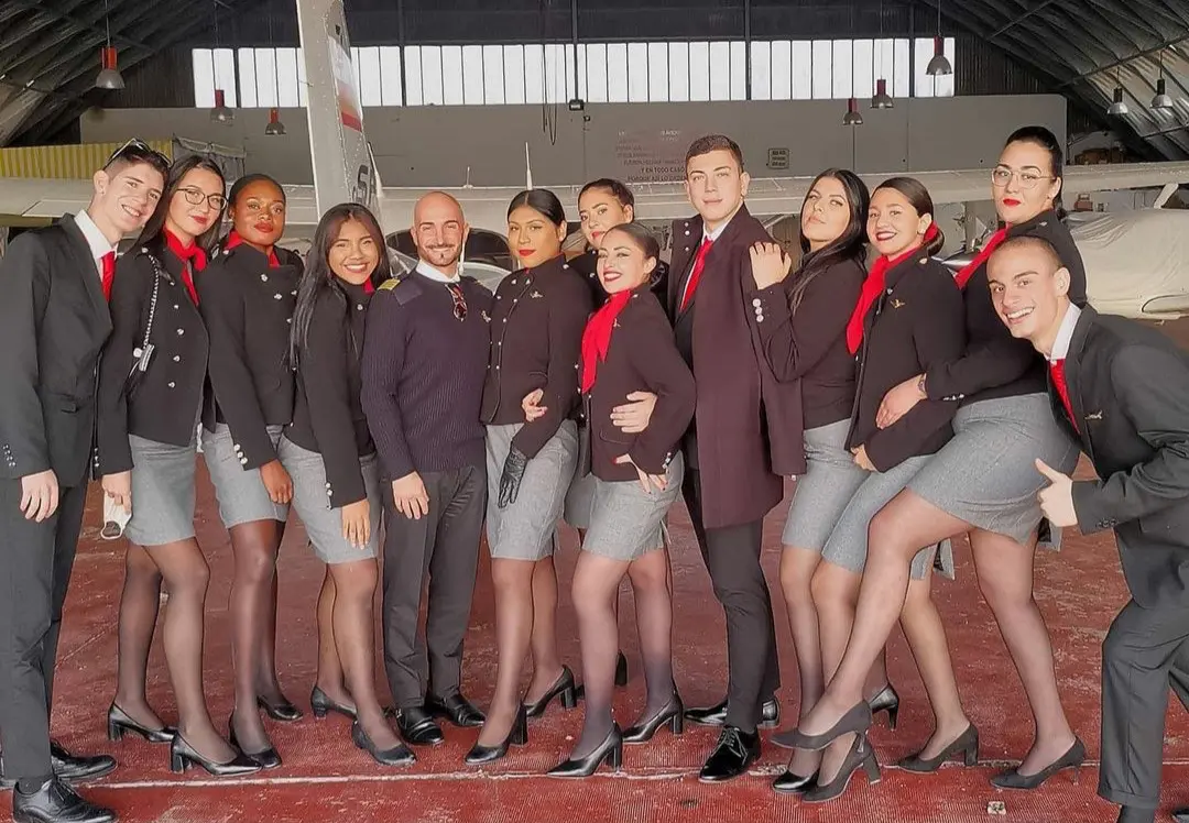 Flight attendant at Profly Academy