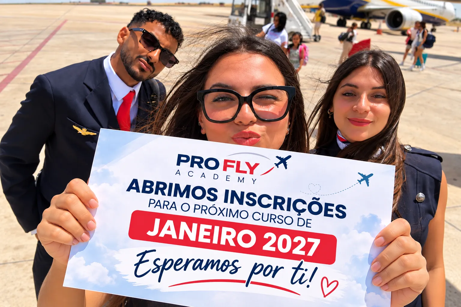Pro Fly Academy – Curso de Tripulantes de Cabine Janeiro 2027